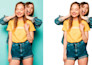 remove image background or obstacles professionally